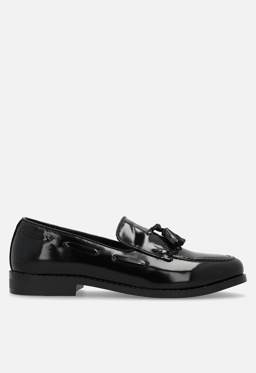 PC - Crouch hi- shine  slip on  - black