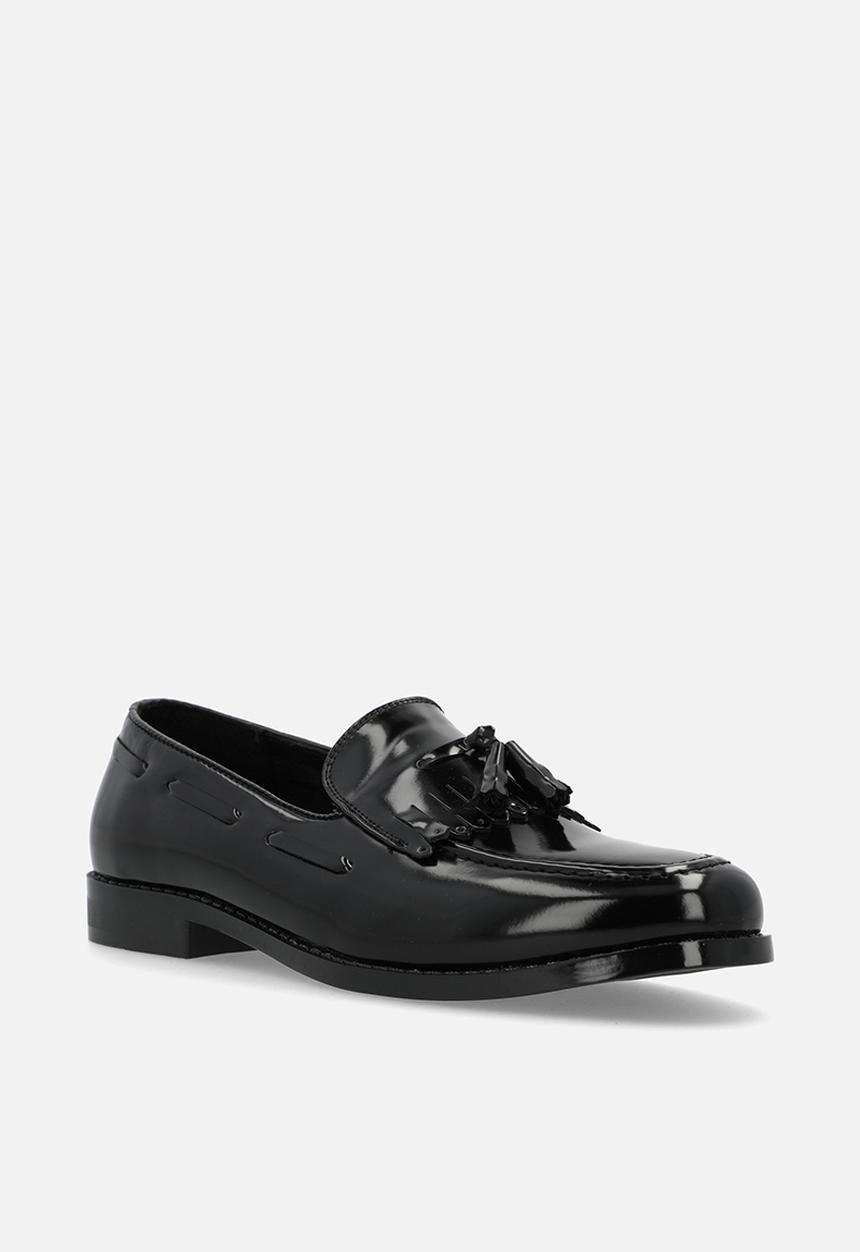 PC - Crouch hi- shine  slip on  - black