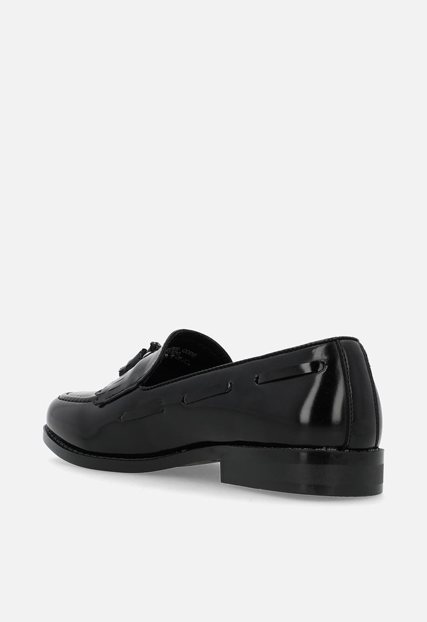 PC - Crouch hi- shine  slip on  - black
