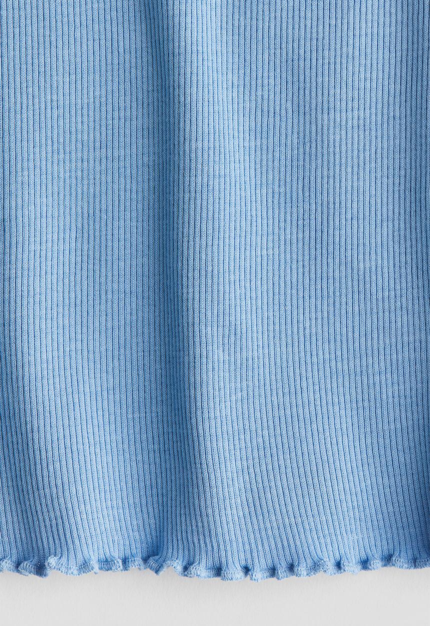 H&M - Long-sleeved jersey top - light blue