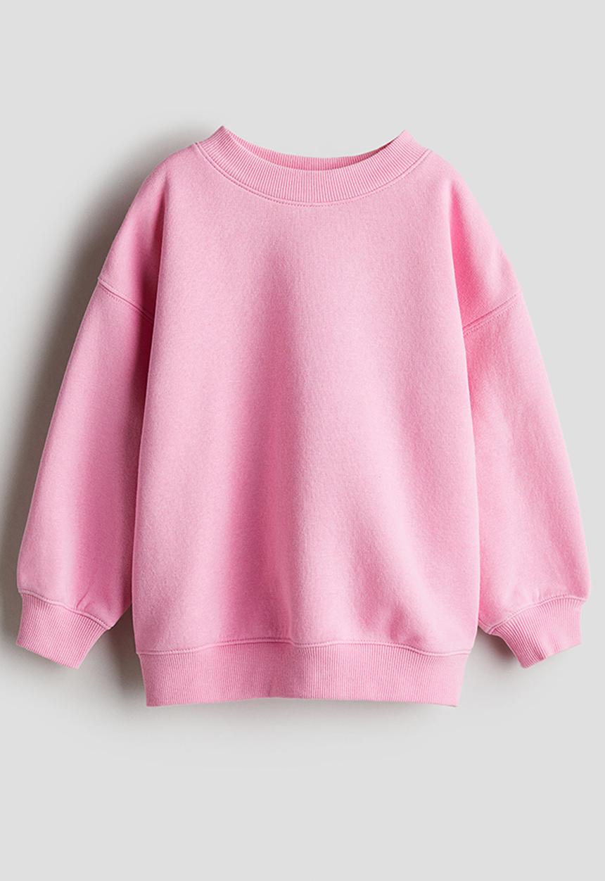 H&M - Brushed-inside sweatshirt - pink