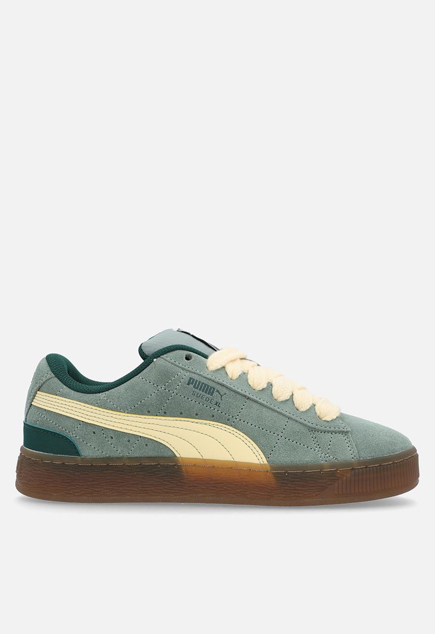 Suede XL SK8TE Wrld - 401352 02 - Green Moon-Creamy Vanilla