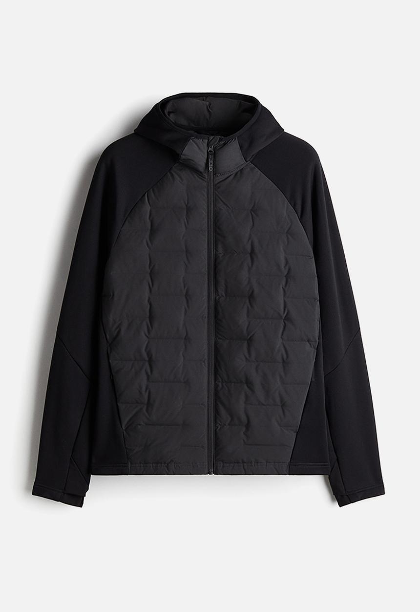 H&M - Regular fit hybrid jacket in thermomove™ - black