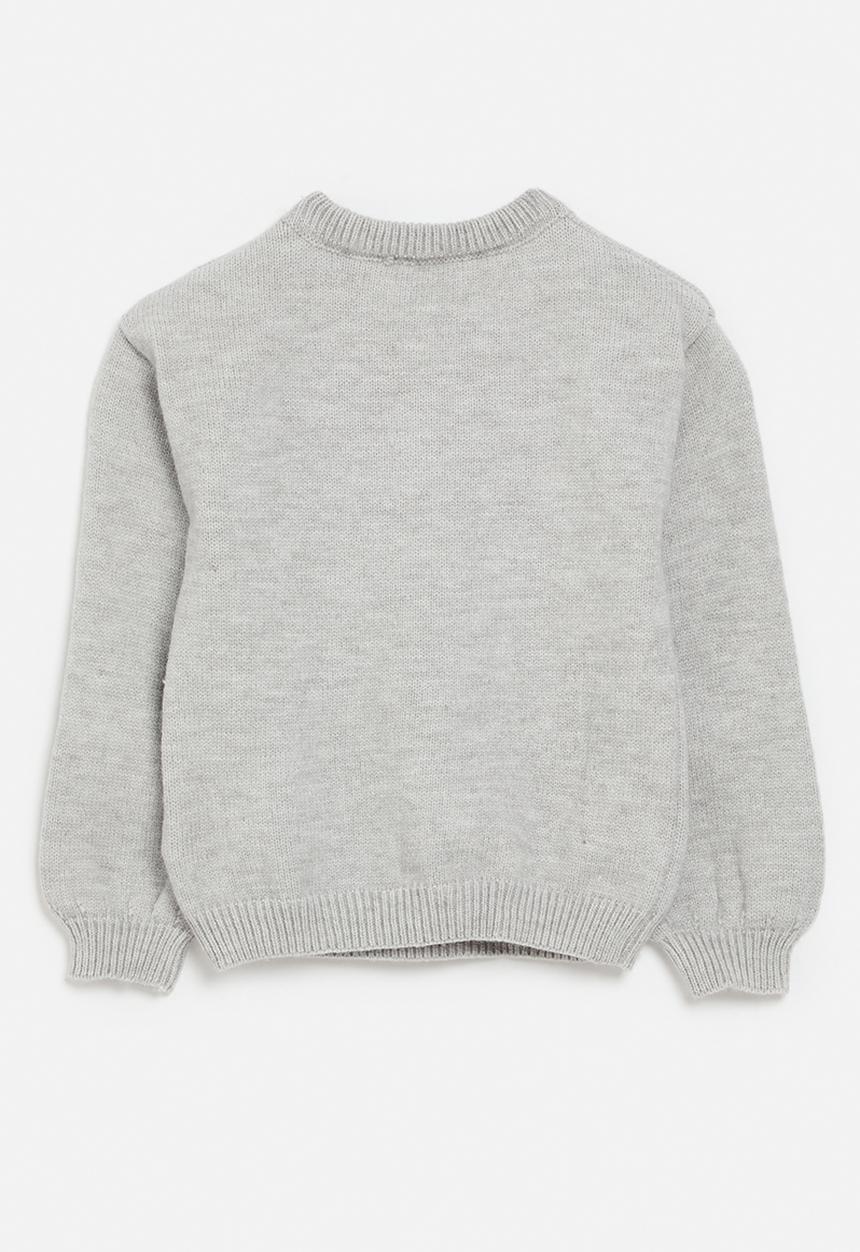 Pop Candy - Bow décor jersey - grey