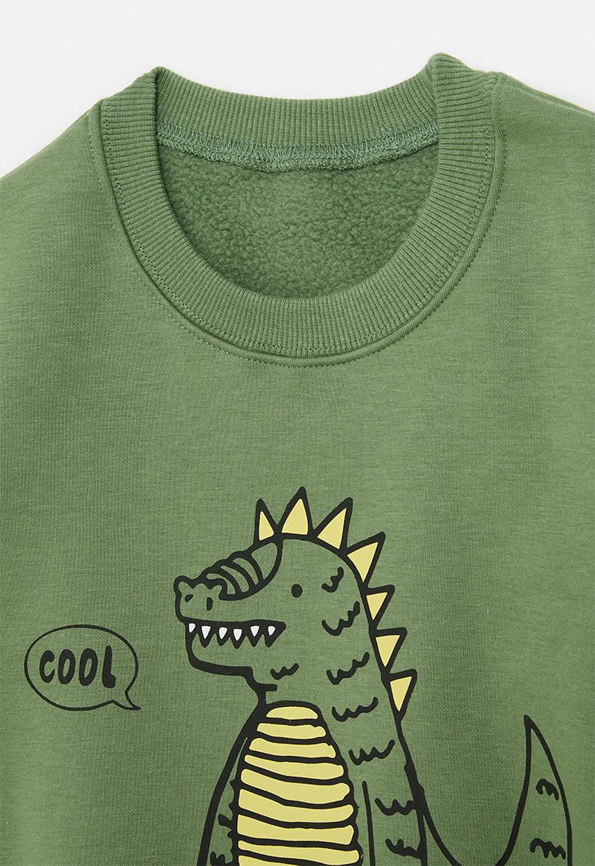 Pop Candy - Printed sweat top - green
