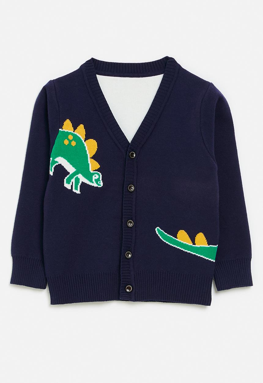 Pop Candy - Printed cardigan - navy blue