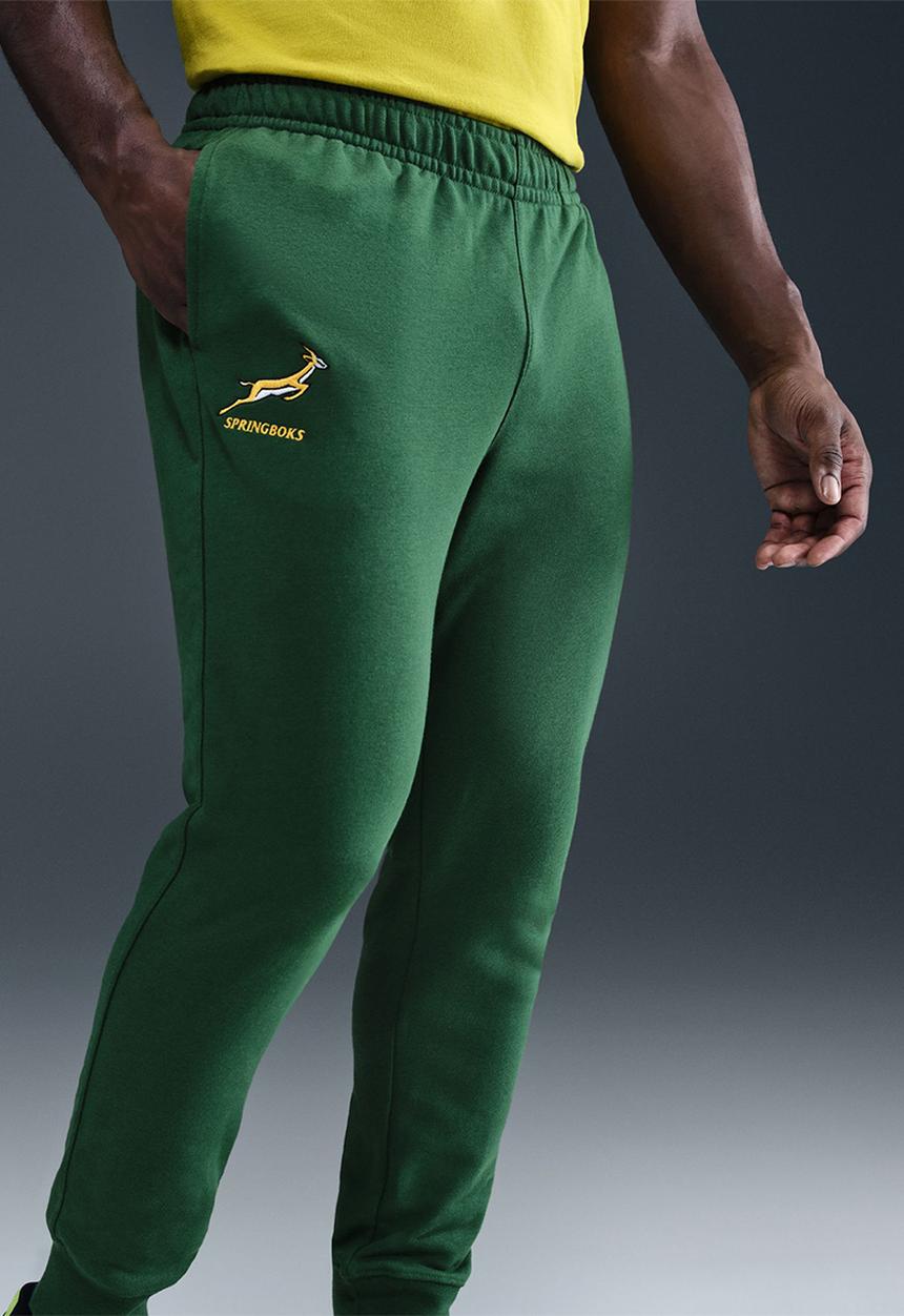 新品 22ss FCRB TRAINING TRACK PANTS グリーン S Springbok Men's Unity Pant - Gorge Green/University Gold