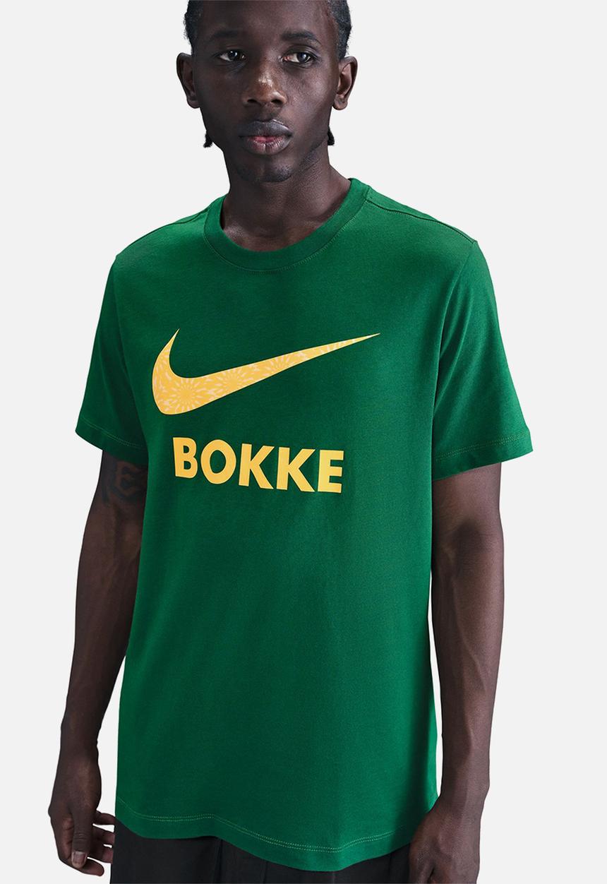 Spr Mnk Bokke Tee - Gorge Green/University Gold