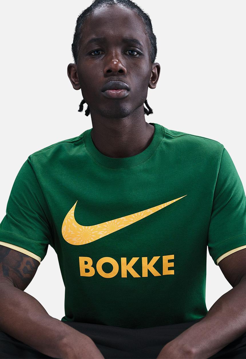 Nike - Springbok Men's Bokke T-shirt  - Gorge Green/University Gold