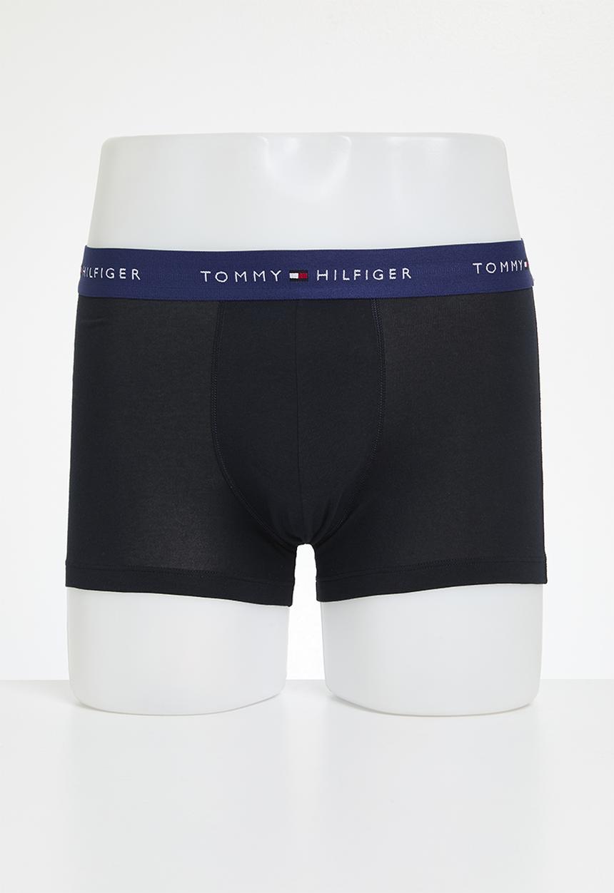 Tommy Hilfiger - 3P WB TRUNK - Blue Ink/Orn Green/Primary Red