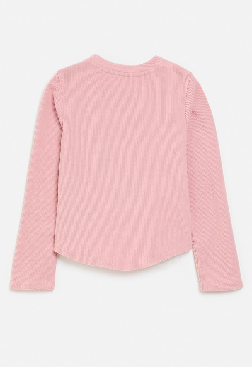 Pop Candy - Bow print tee - pink