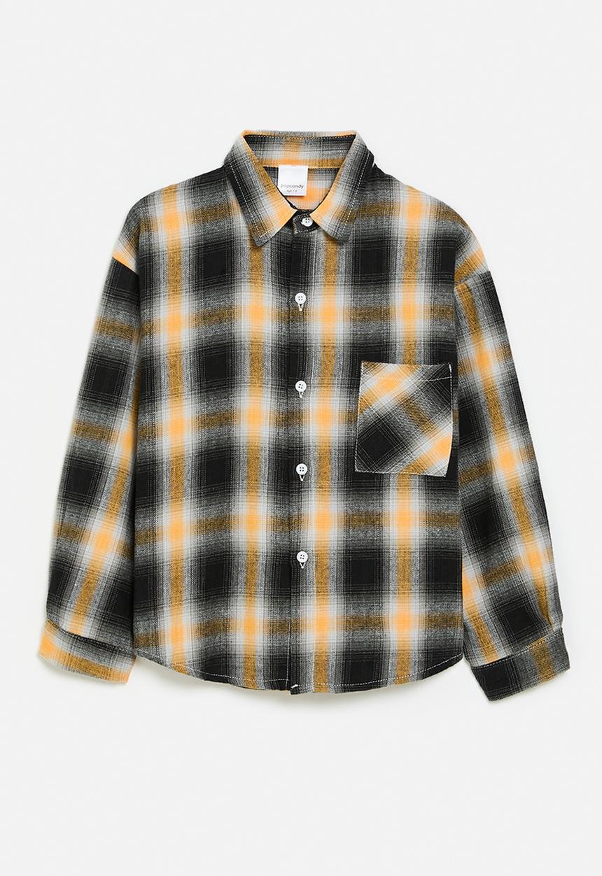 Pop Candy - Tartan over shirt - multi