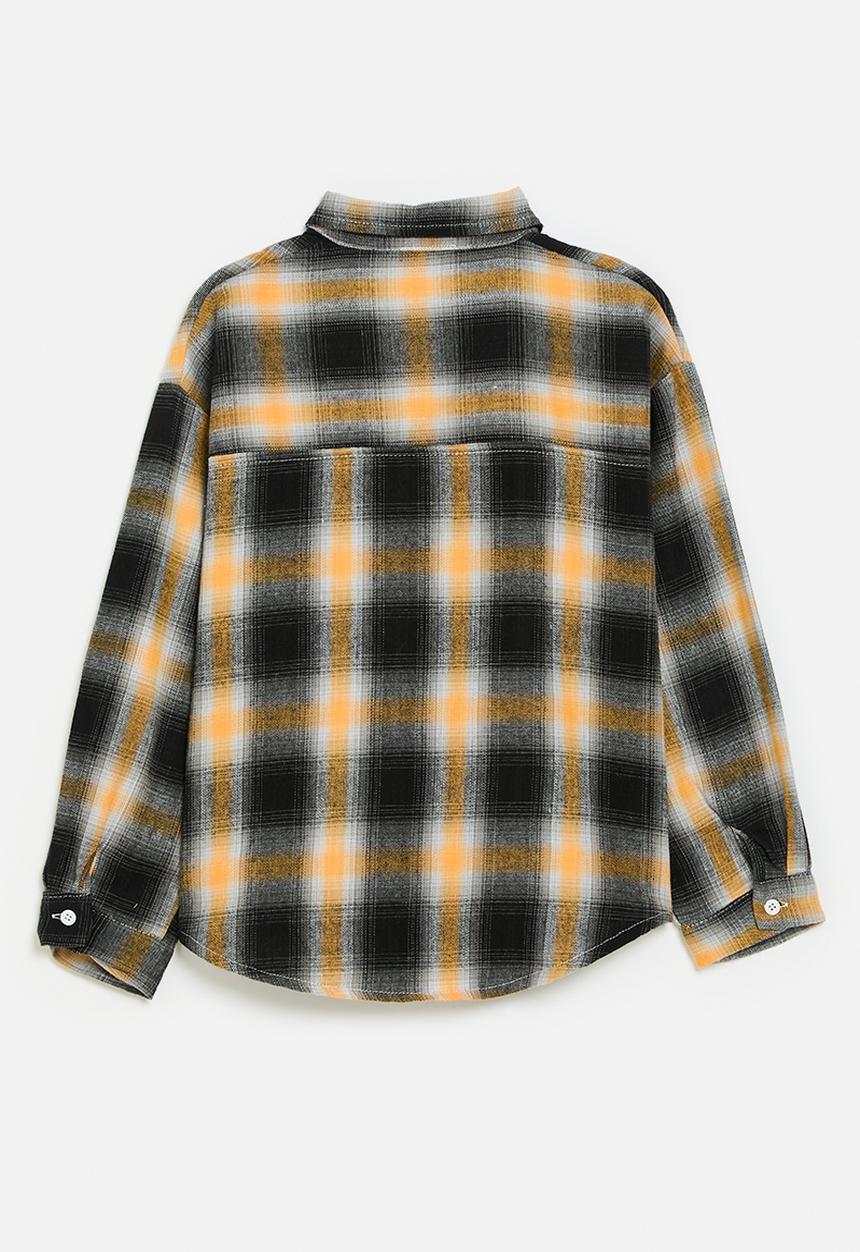 Pop Candy - Tartan over shirt - multi
