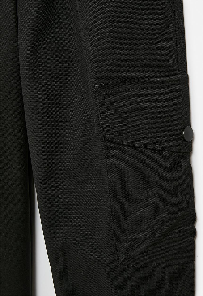 Pop Candy - Utility pants - black