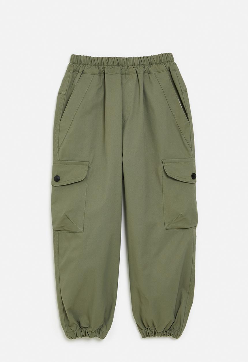 Pop Candy - Utility pants -green