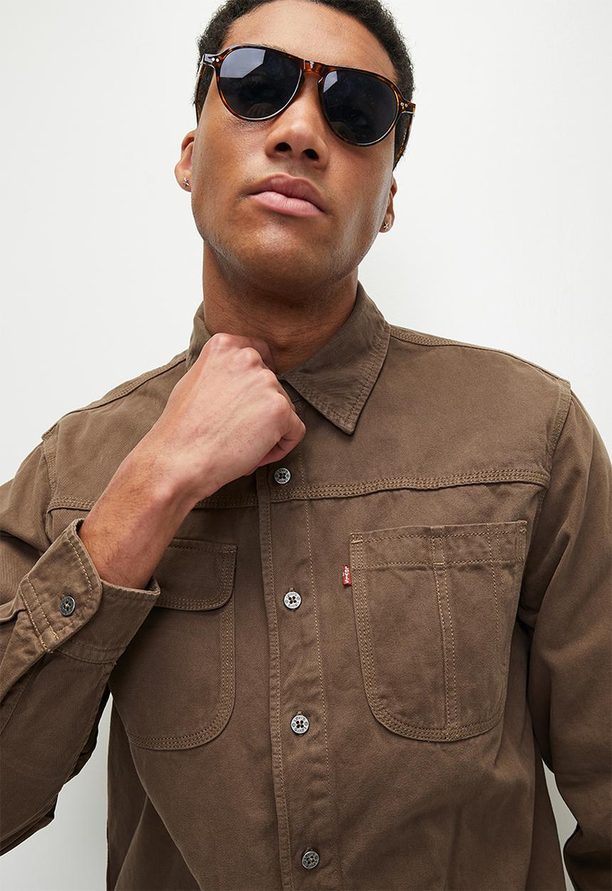 Levi’s® - LS AUBURN WORKER ZA HALL RAIN DRUM GARME