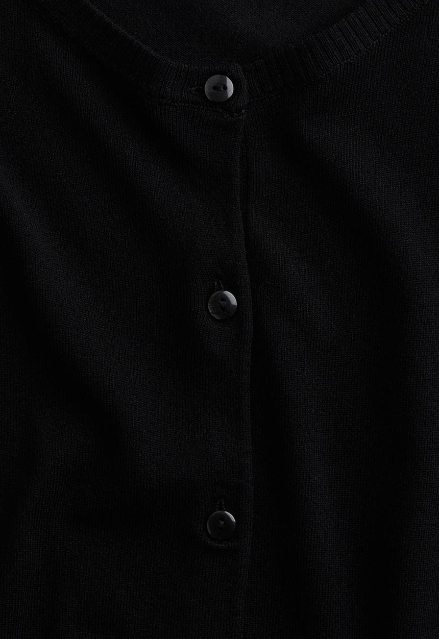 H&M - Fitted cardigan - black