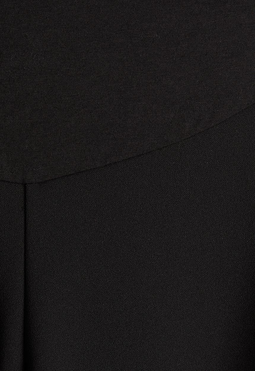 H&M - Mama wide trousers - black