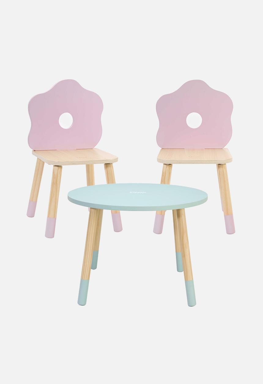 Greenbean Learning - Grace Flower Table & Chair Set 3pcs - multi