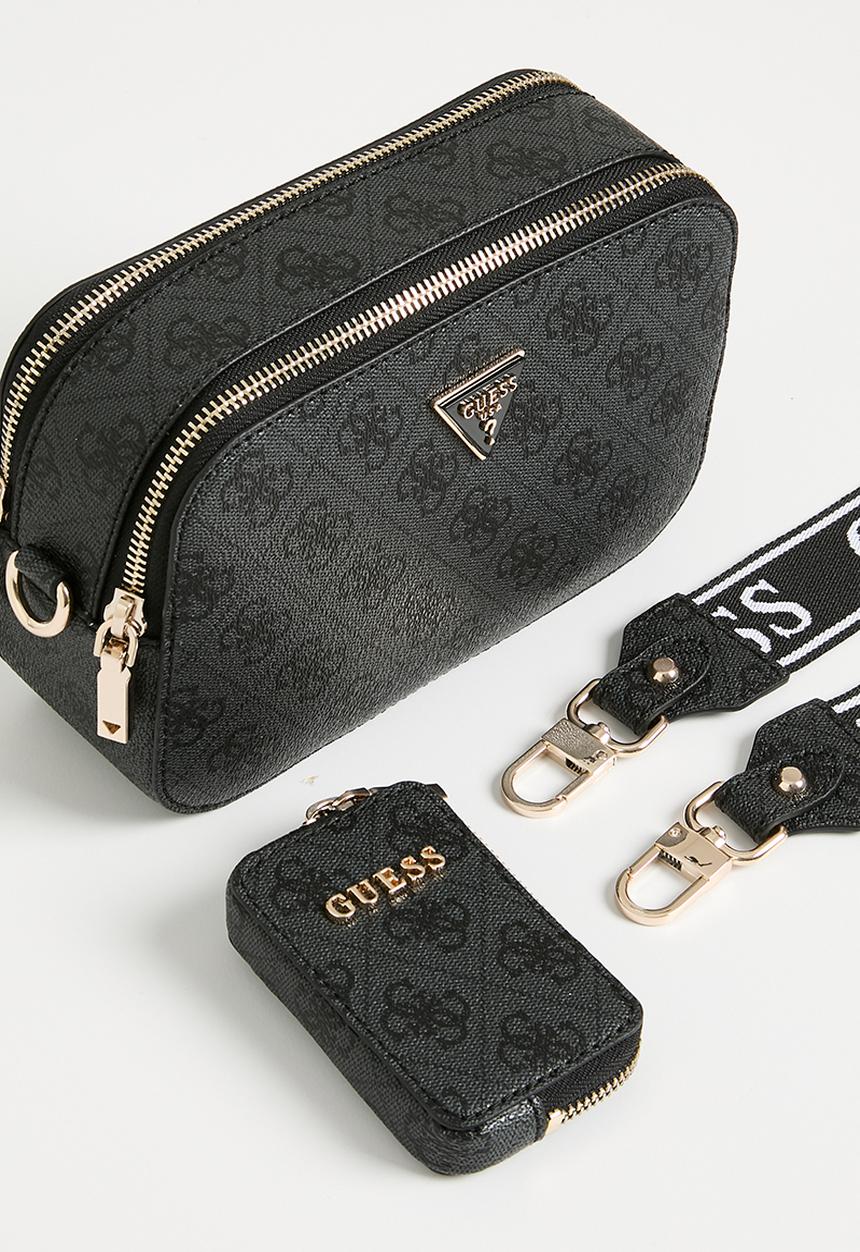 GUESS - Latona camera crossbody - coal