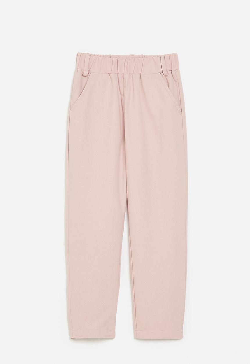 Pop Candy - Paperbag waist pants-pink