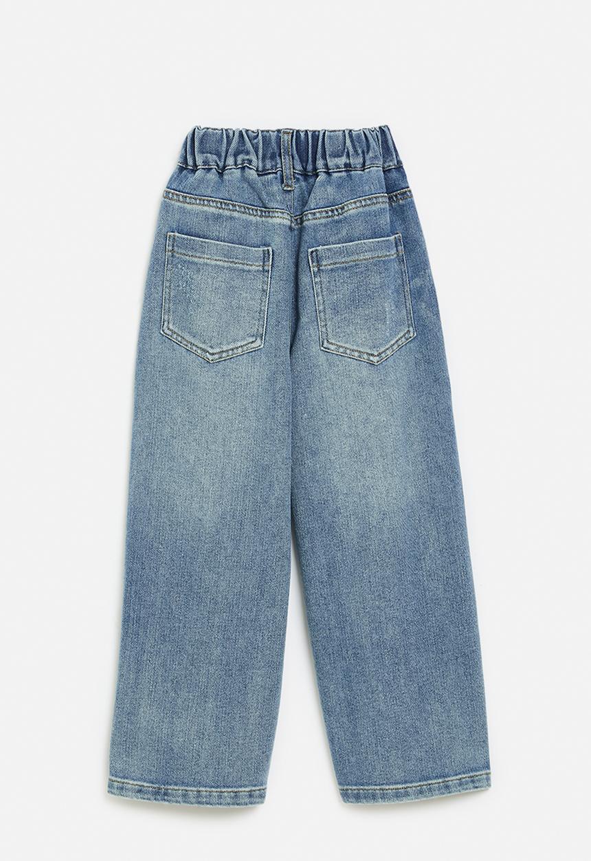 Pop Candy - Wide leg jeans -blue
