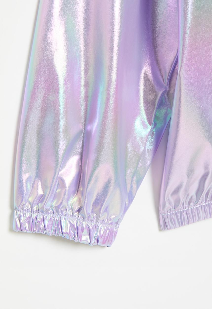 Pop Candy - Mettalic windbreaker - lilac