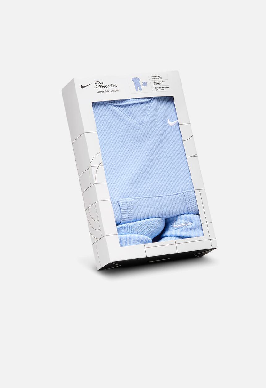 Nike - Nhn nike rib s/s romper & sock- cobalt bliss