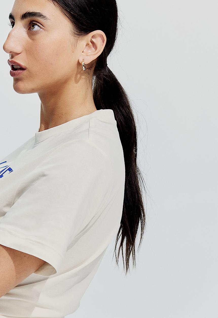 H&M - T-shirt - cream & les mers