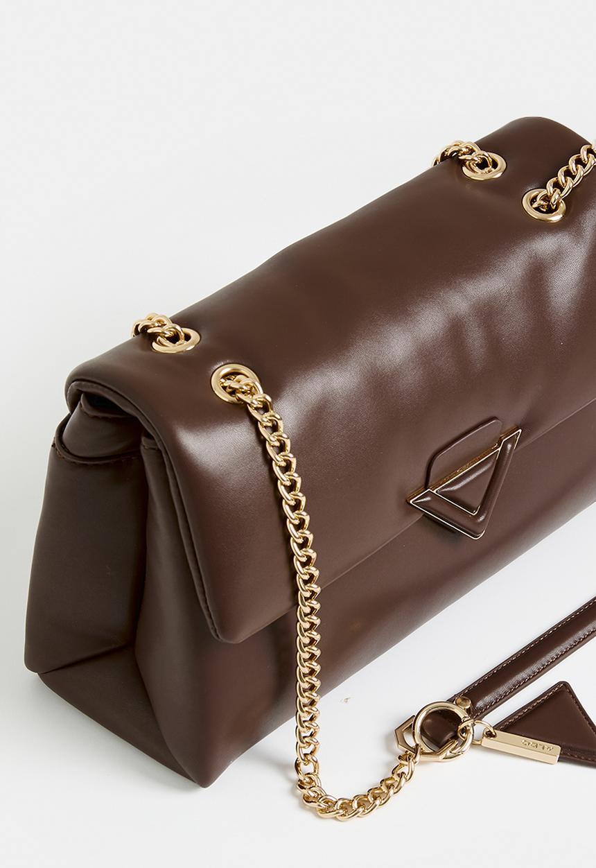 ALDO - Largesoftpuff crossbody bag - brown