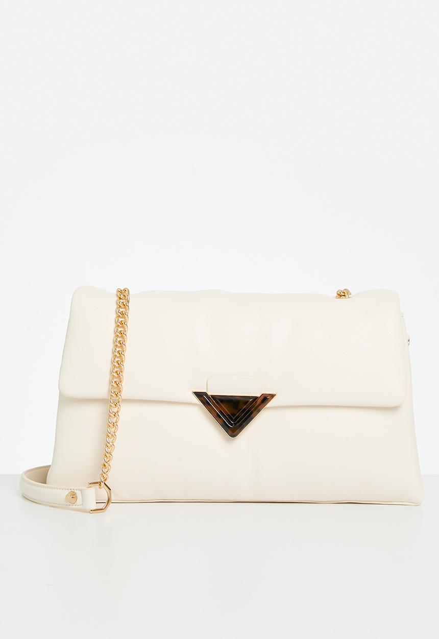 ALDO - Largesoftpuff crossbody bag - bone