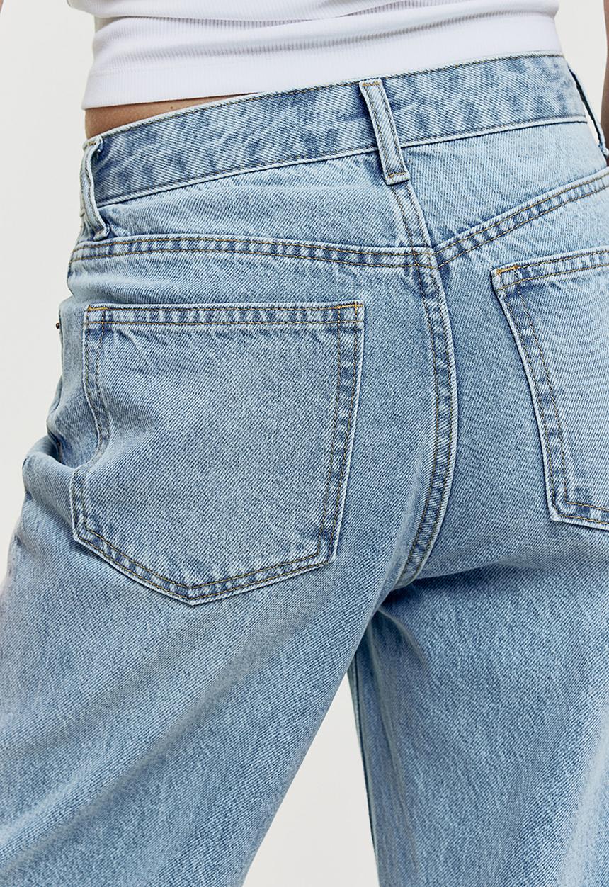 H&M - Wide jeans - light denim blue