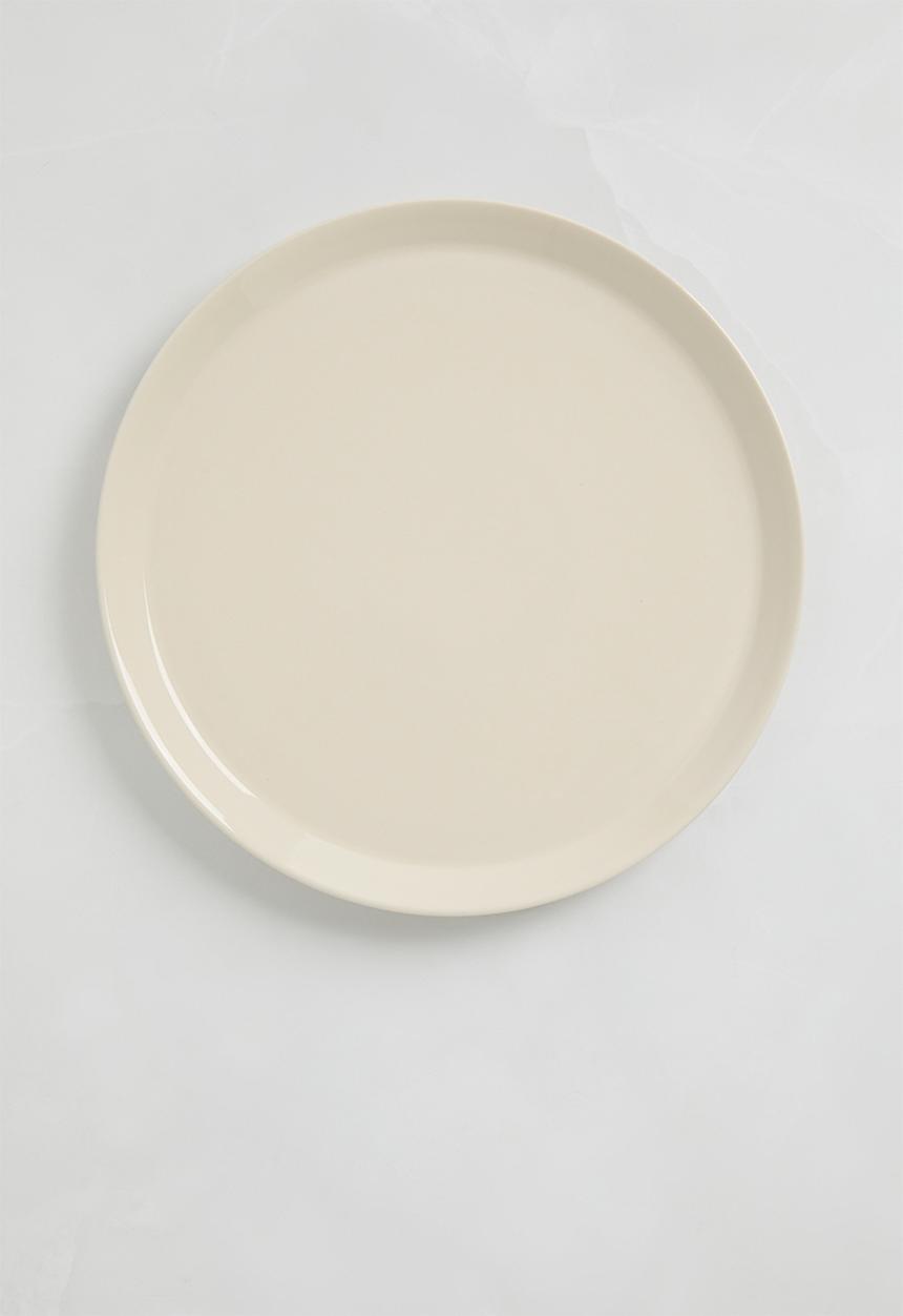 H&M - Clive big stoneware plate - White
