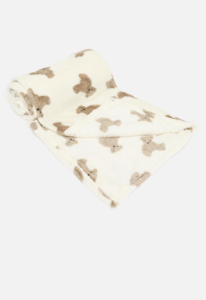 Pop Candy - Printed fleece baby blanket-multi