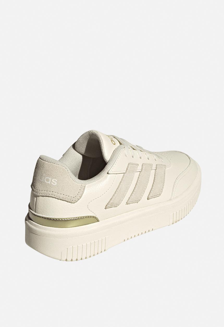 adidas Originals - Courtblock bold - off white/alumina/gold met.