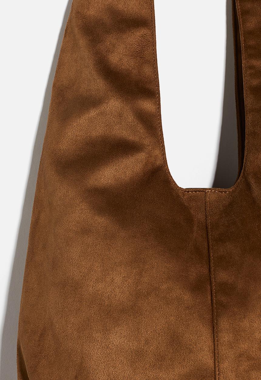 H&M - Slouchy shoulder bag - brown 