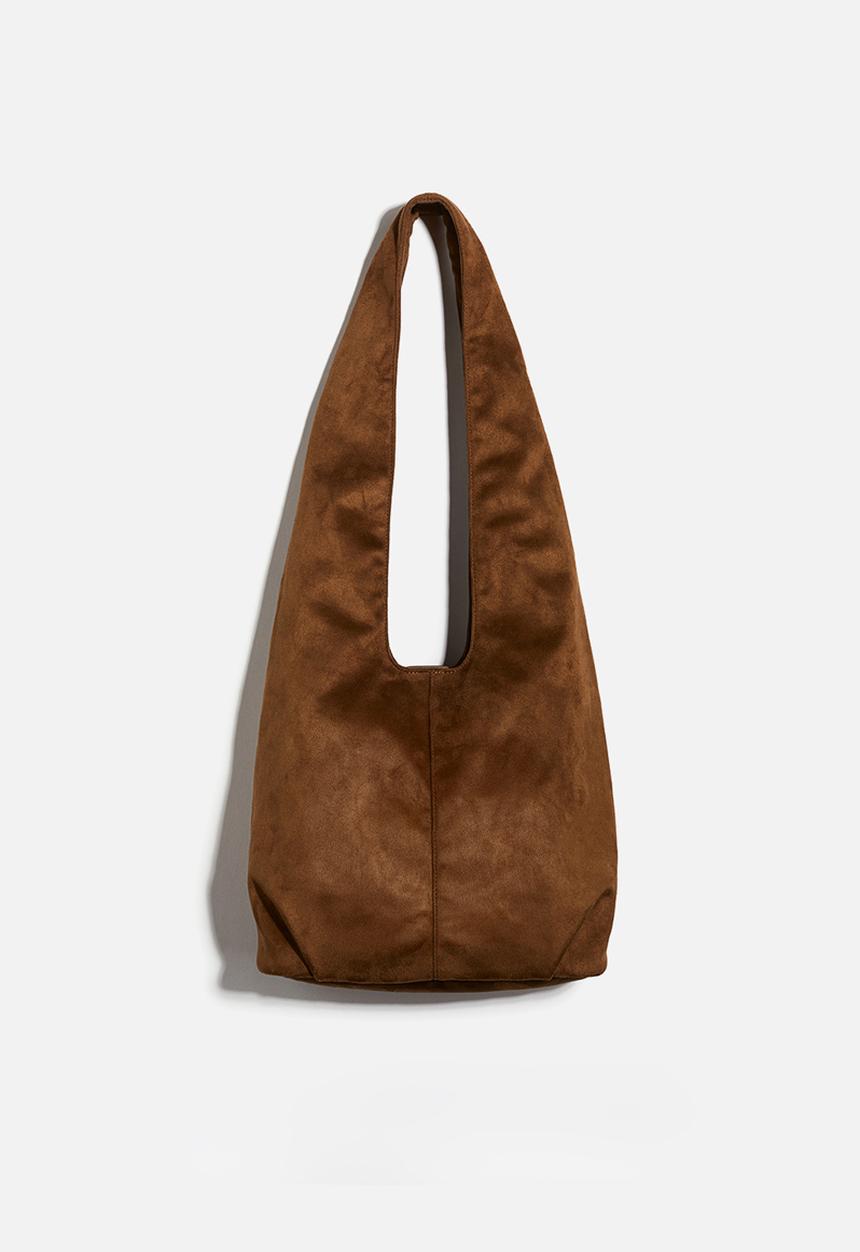 H&M - Slouchy shoulder bag - brown 
