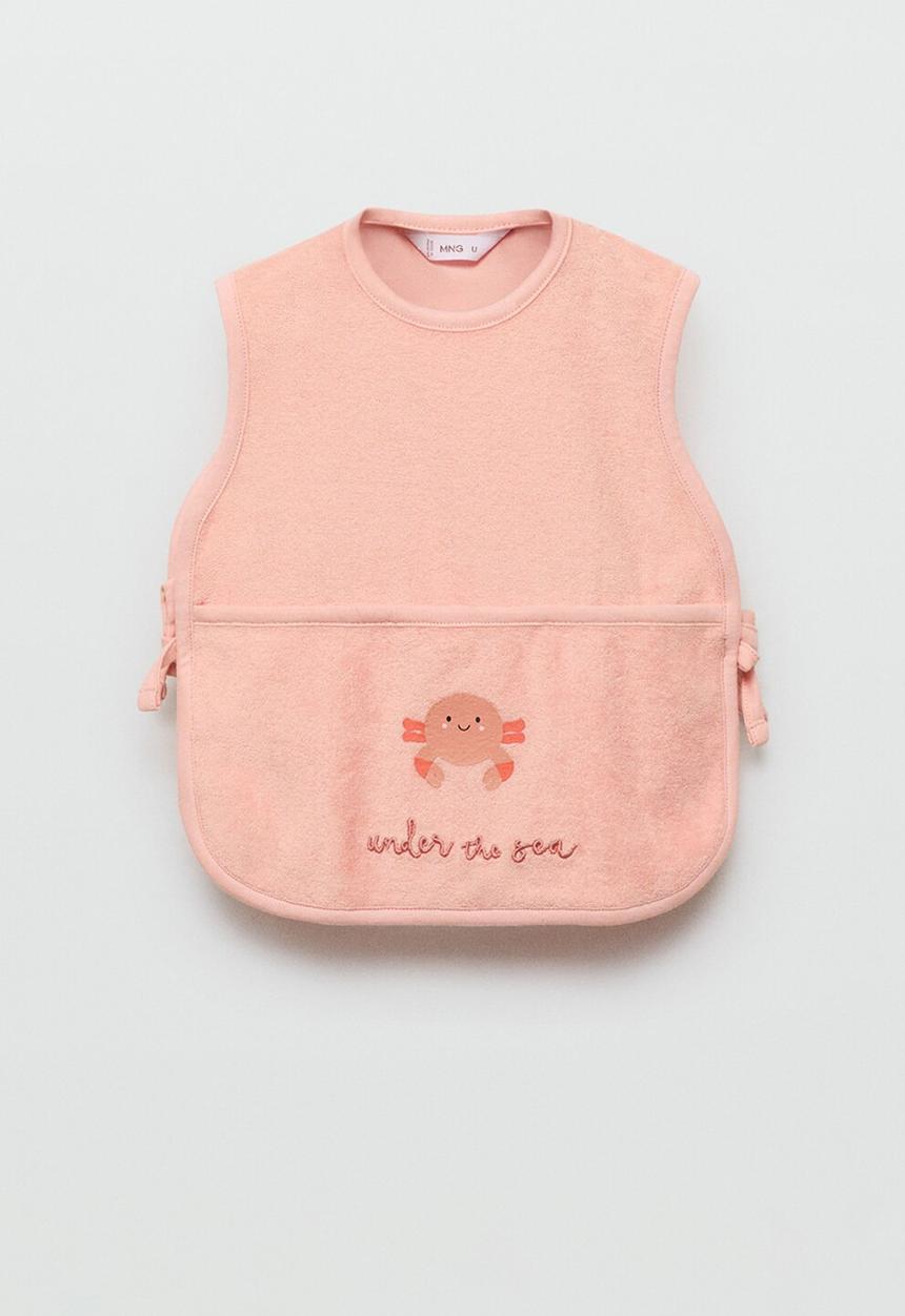 MANGO - Bib sea - light pastel pink