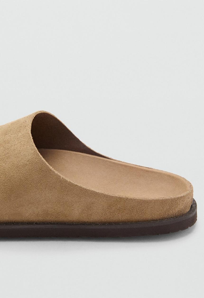 MANGO - Sandals Zueco - Beige