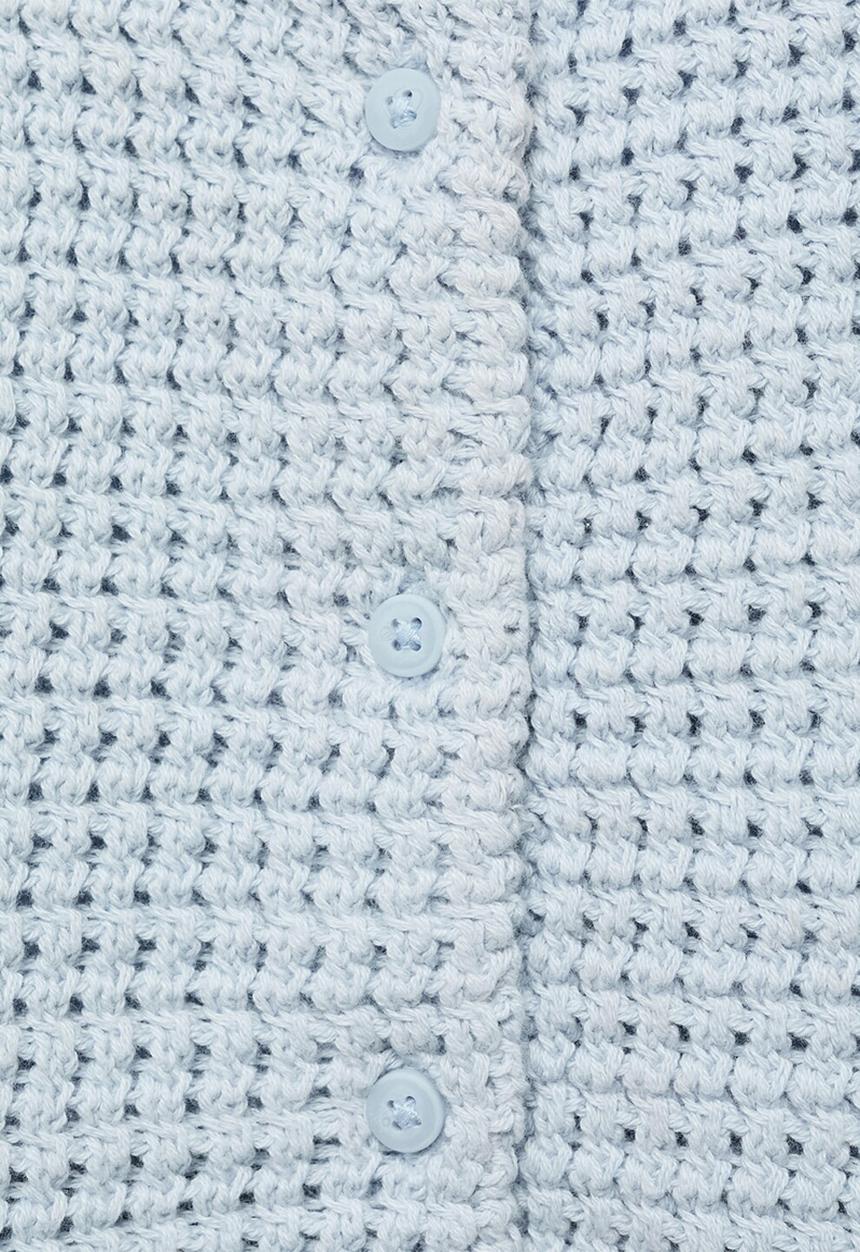MANGO - Top azores - light pastel blue
