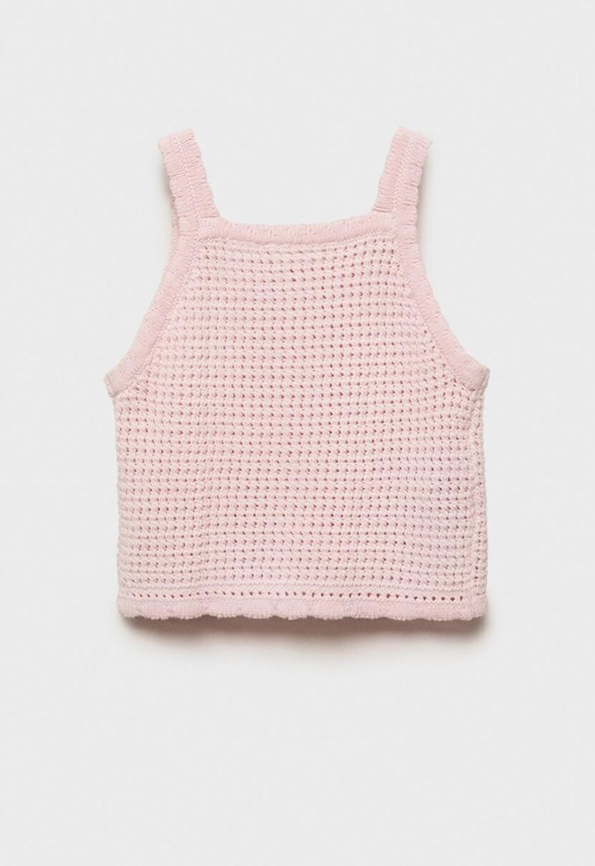 MANGO - Top azores - light pastel pink