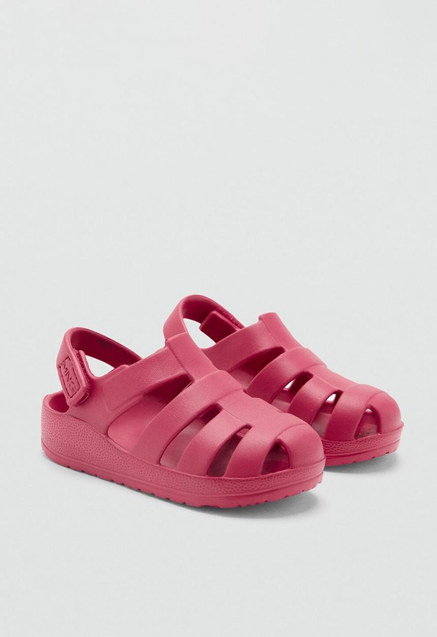 MANGO - Beach shoes poolf - medium red