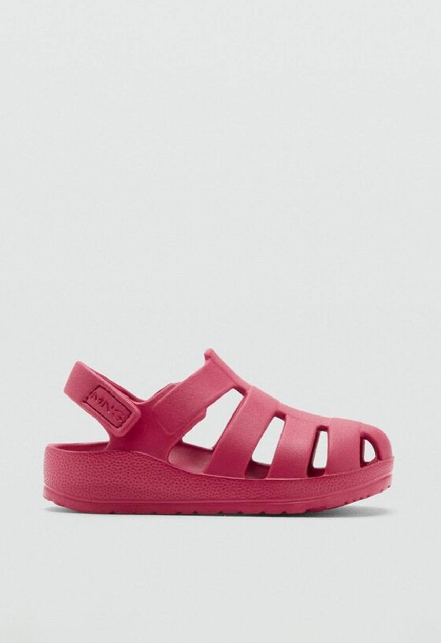 MANGO - Beach shoes poolf - medium red