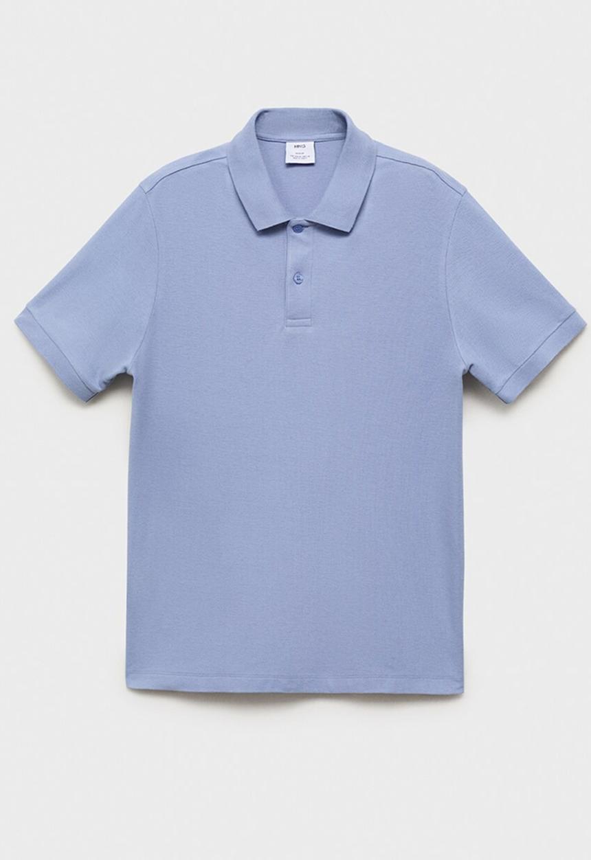 MANGO - Polo Rea - Blue