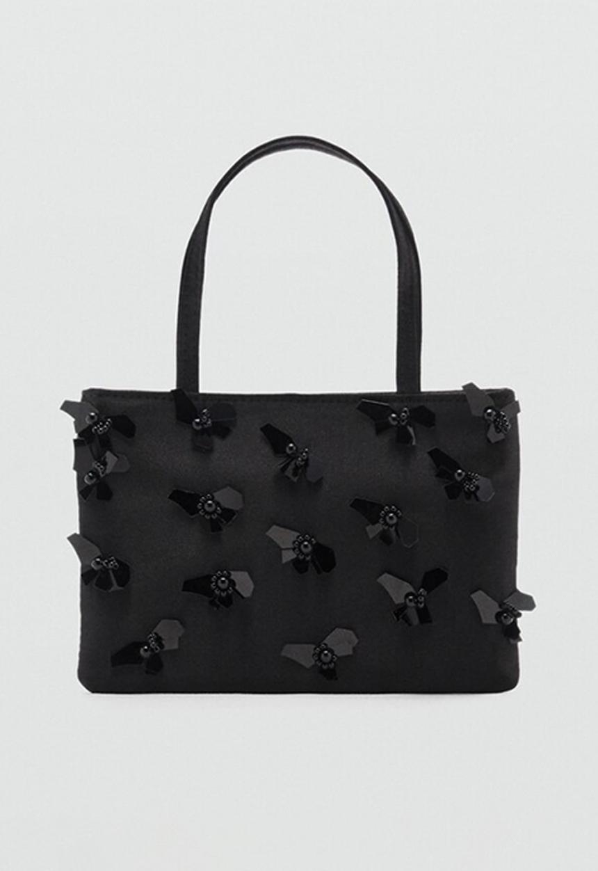 MANGO - Graden handbag - black