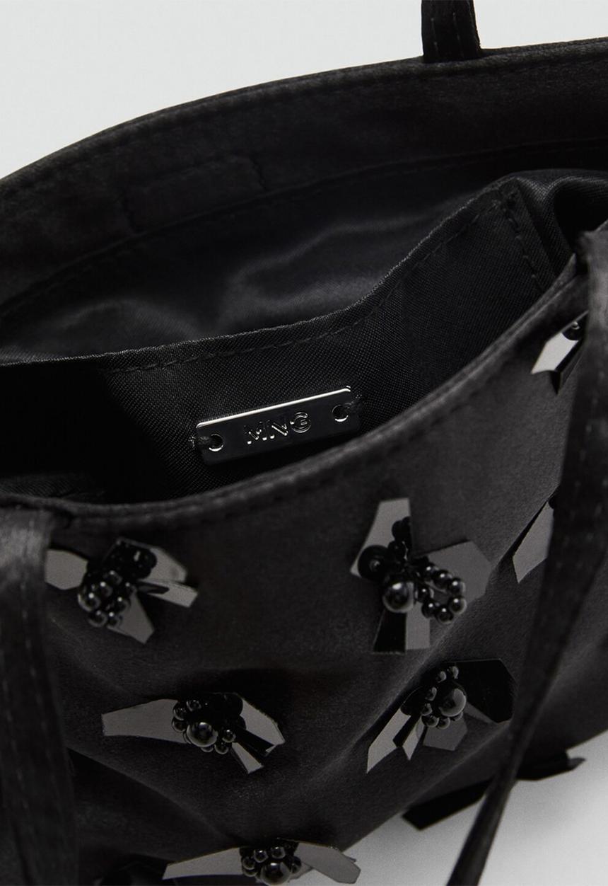 MANGO - Graden handbag - black