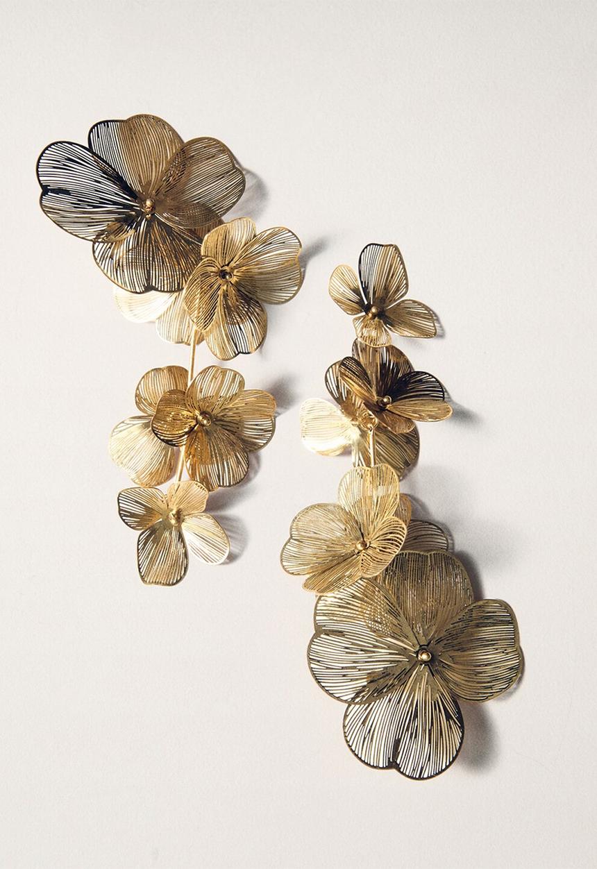 MANGO - Adela earrings - gold