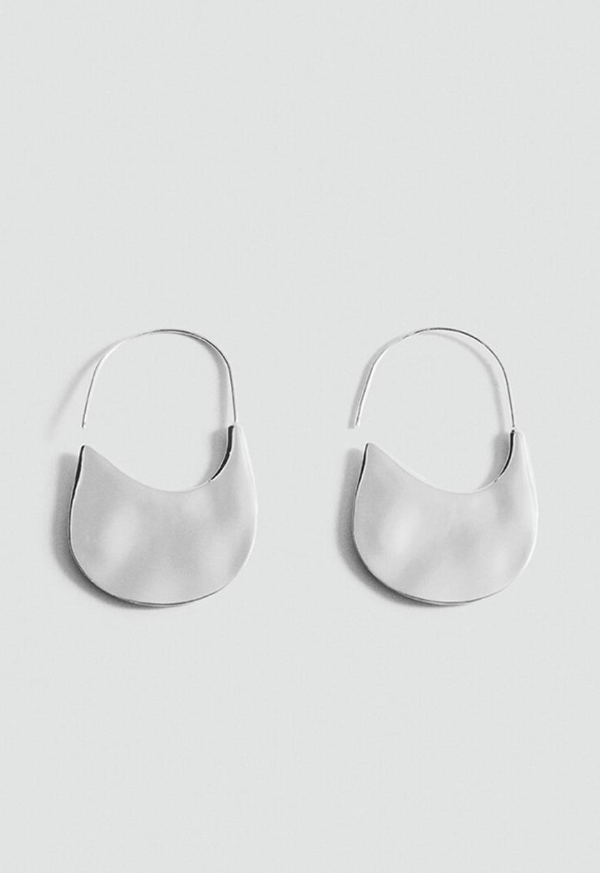 MANGO - Aria earrings - silver