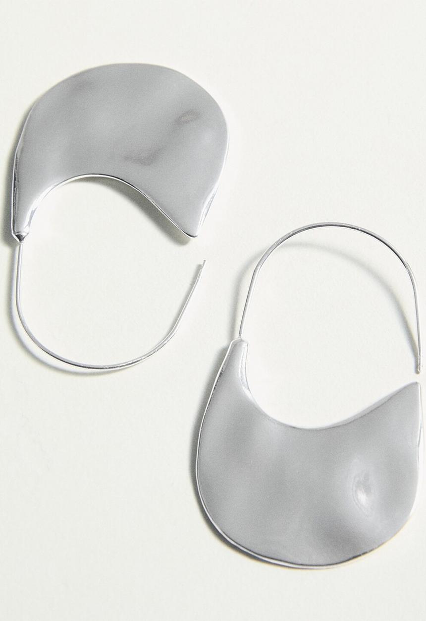 MANGO - Aria earrings - silver
