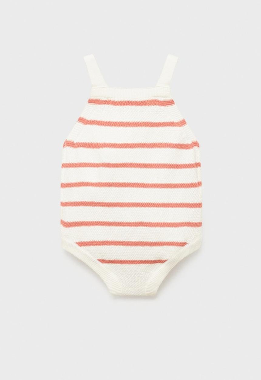 MANGO - Romper beni - pink
